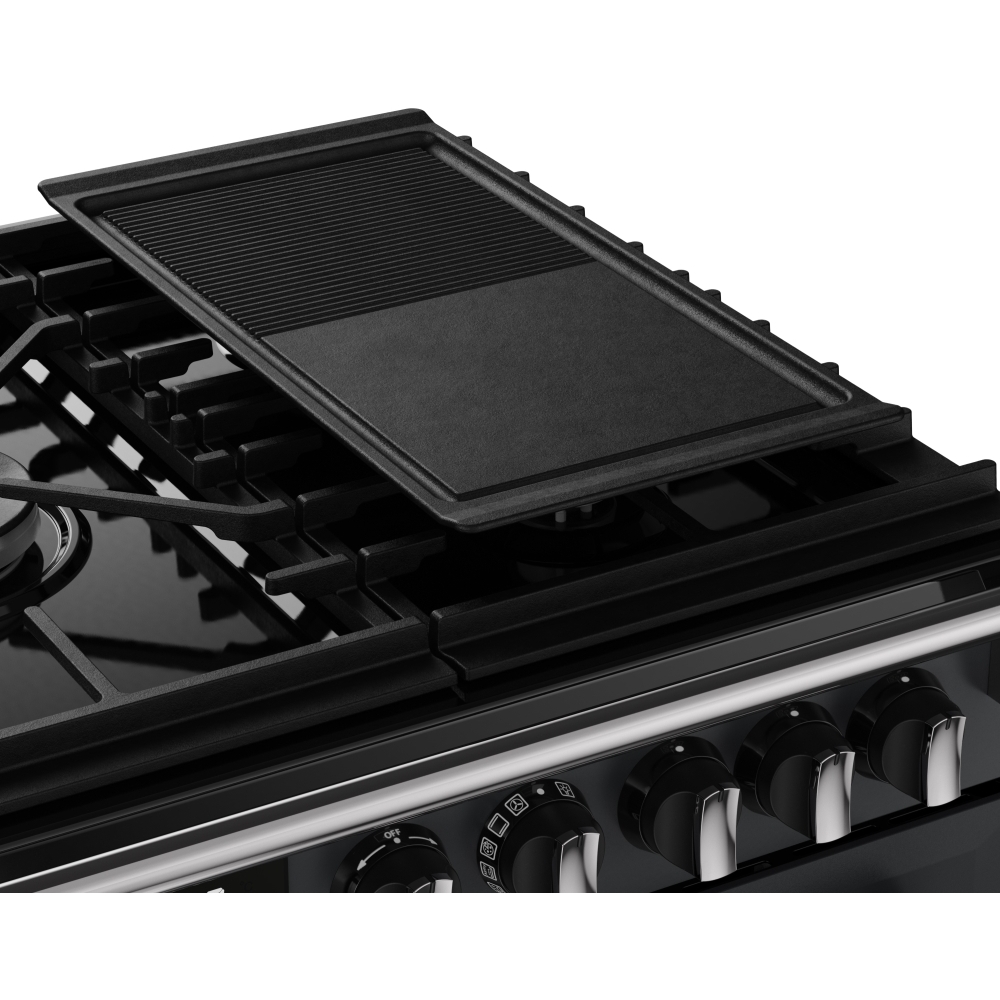 Stoves RCA RICH 90DF ANT 90cm Dual Fuel Range Cooker, Grey, A Rated