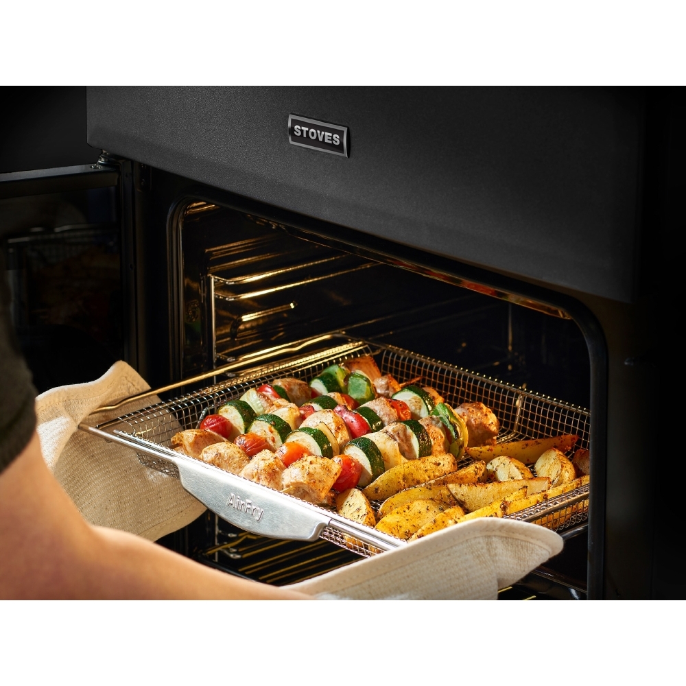 Stoves RCA RICH 90Ei TCH ANT 90cm Induction Range Cooker, Grey, A Rated