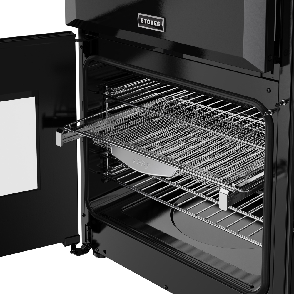 Stoves Richmond 90Ei TCH 90cm Induction Range Cooker, Black, A Rated