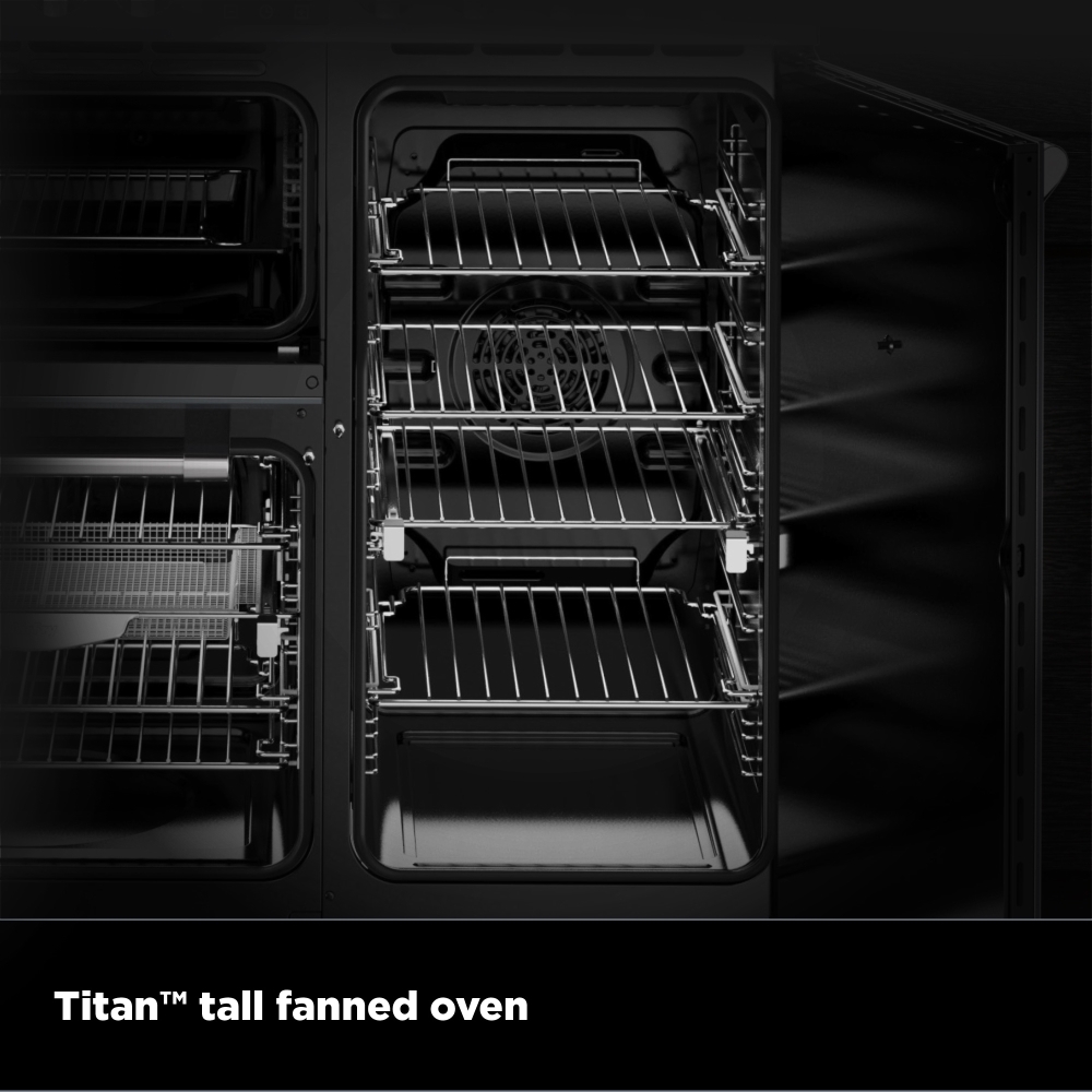 Stoves Richmond 90Ei TCH 90cm Induction Range Cooker, Black, A Rated