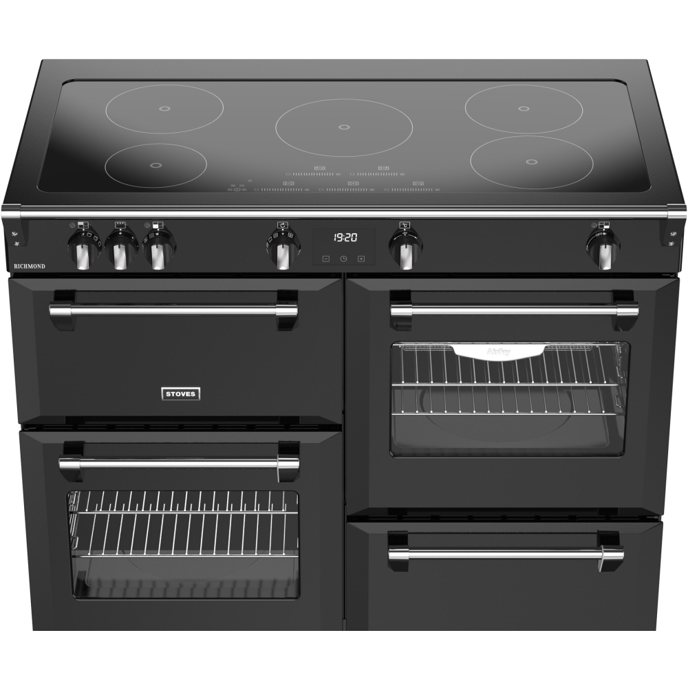 Stoves RCA RICH 110Ei TCH BL 110cm Induction Range Cooker, Black, A Rated