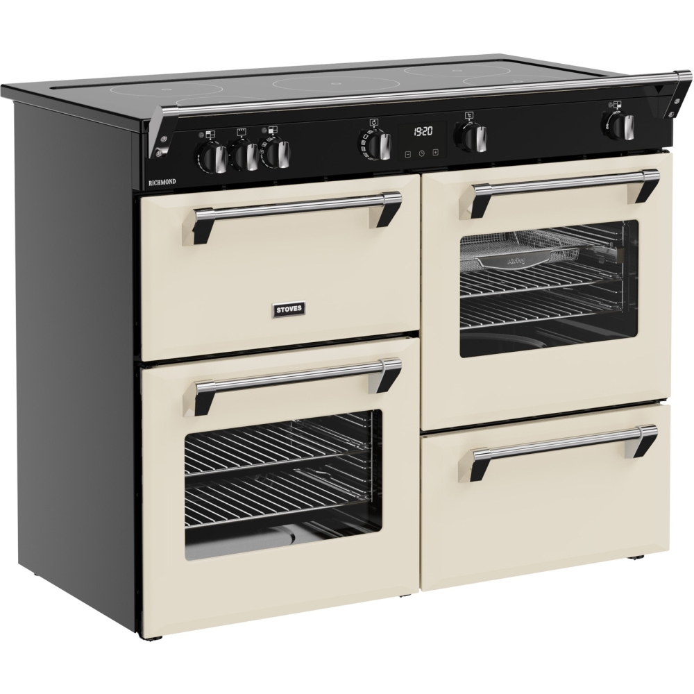 Stoves RCA RICH 110Ei TCH CR 110cm Induction Range Cooker, Cream, A Rated