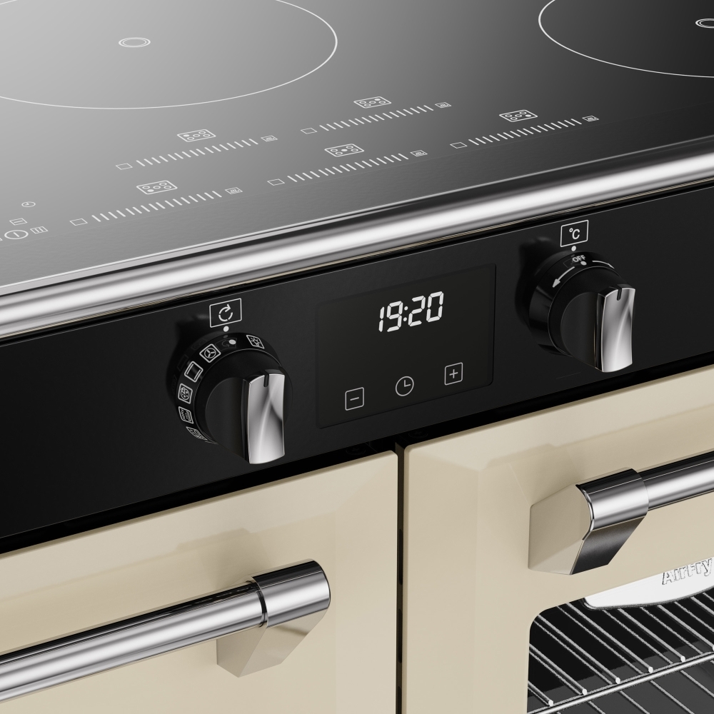 Stoves RCA RICH 110Ei TCH CR 110cm Induction Range Cooker, Cream, A Rated