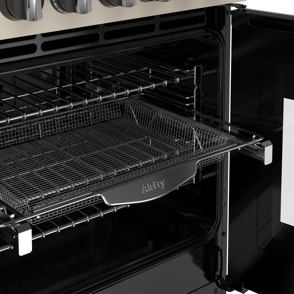 Stoves DX RCA RICH 100DF CRM 100cm Dual Fuel Range Cooker, Cream, A Rated