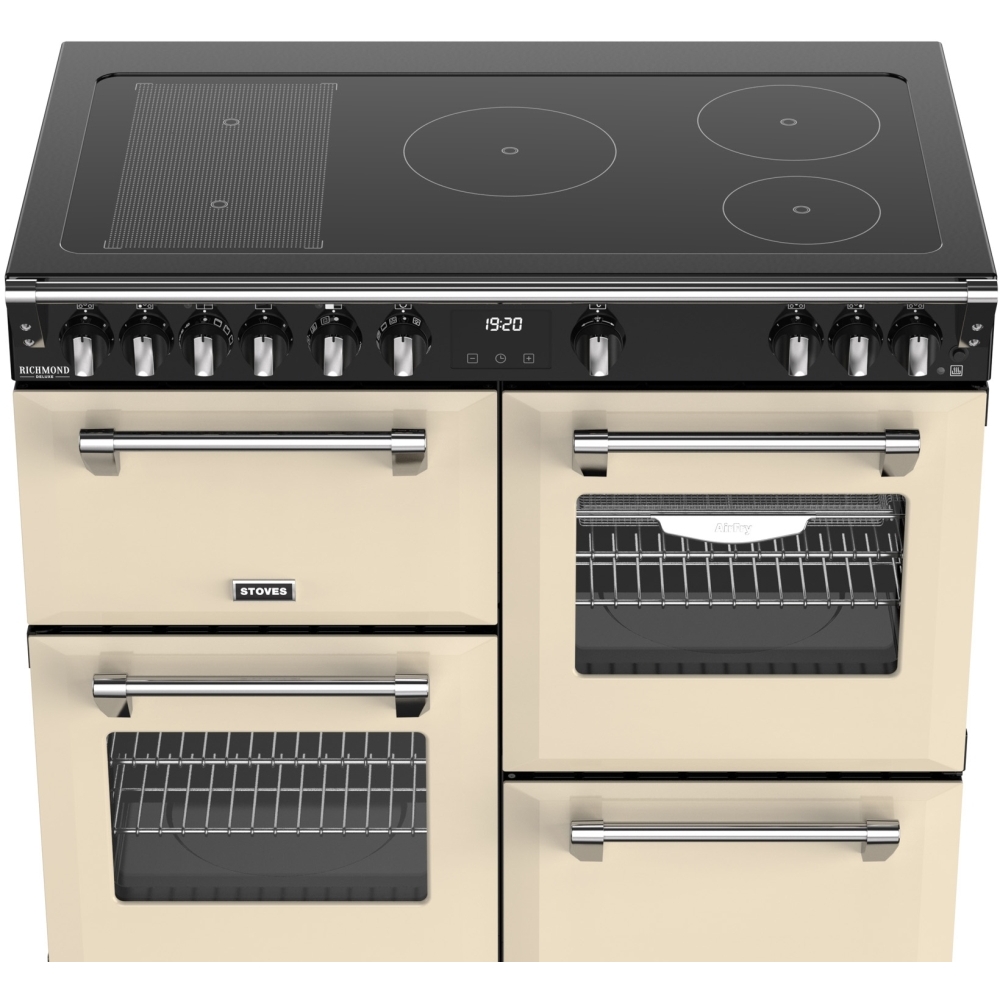 Stoves DX RCA RICH 100Ei RTY 100cm Induction Range Cooker, Cream, A Rated