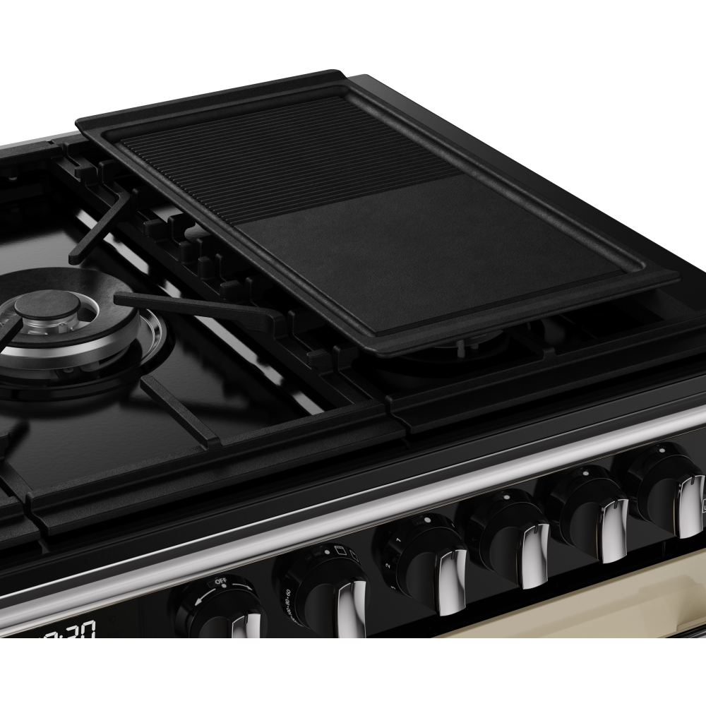 Stoves DX RCA RICH 110DF CRM 110cm Dual Fuel Range Cooker, Cream, A Rated