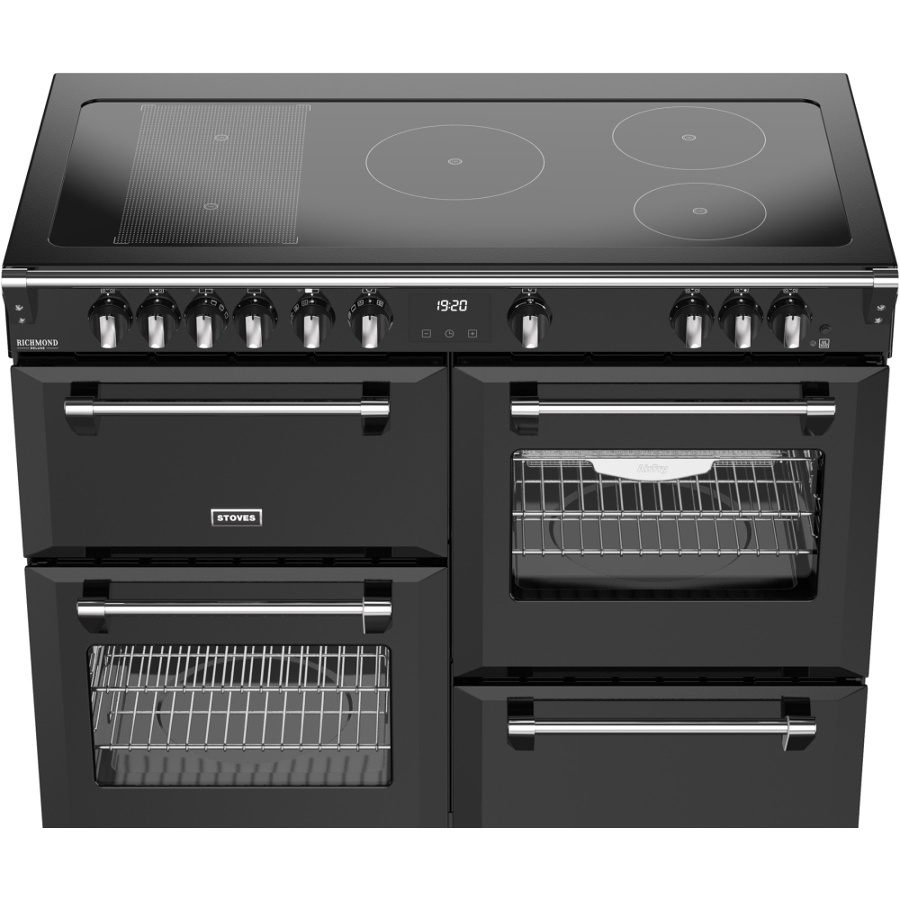 Stoves DX RCA RICH 110Ei RTY 110cm Induction Range Cooker, Black, A Rated