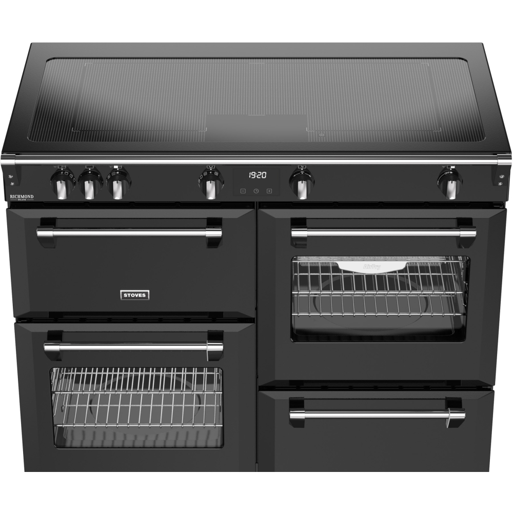 Stoves DX RCA RICH 110Ei ZLS 110cm Induction Range Cooker, Black, A Rated