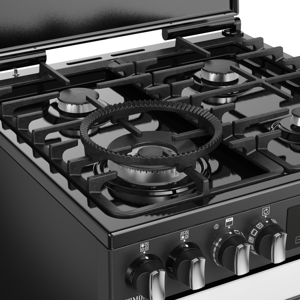 Stoves DX MRA RICH 60DF IWH Dual Fuel Cooker with Double Oven, White, A Rated