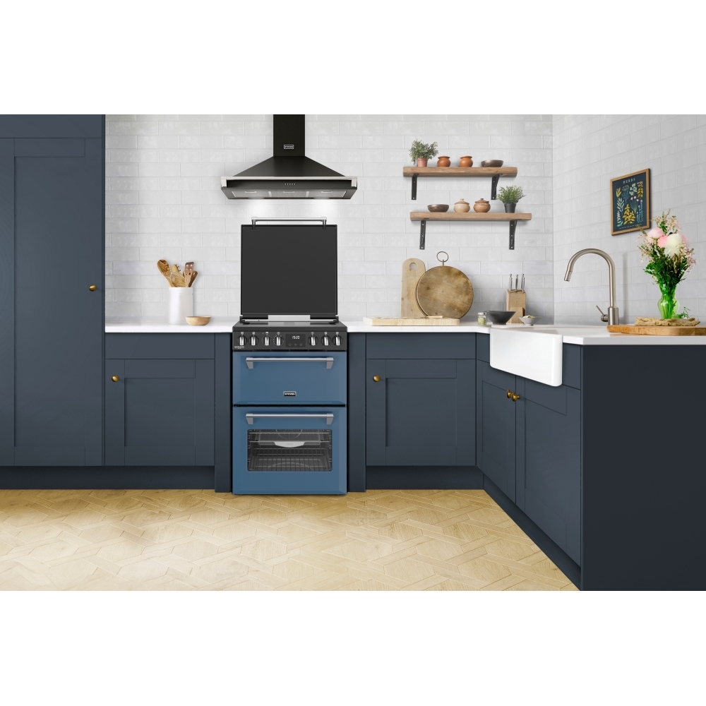 Stoves DX MRA RICH 60Ei RTY TWB Induction Electric Cooker with Double Oven, Blue, A Rated