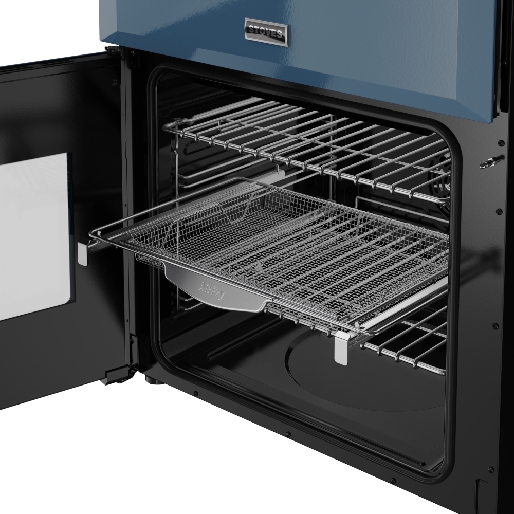 Stoves DX MRA RICH 60Ei RTY TWB Induction Electric Cooker with Double Oven, Blue, A Rated