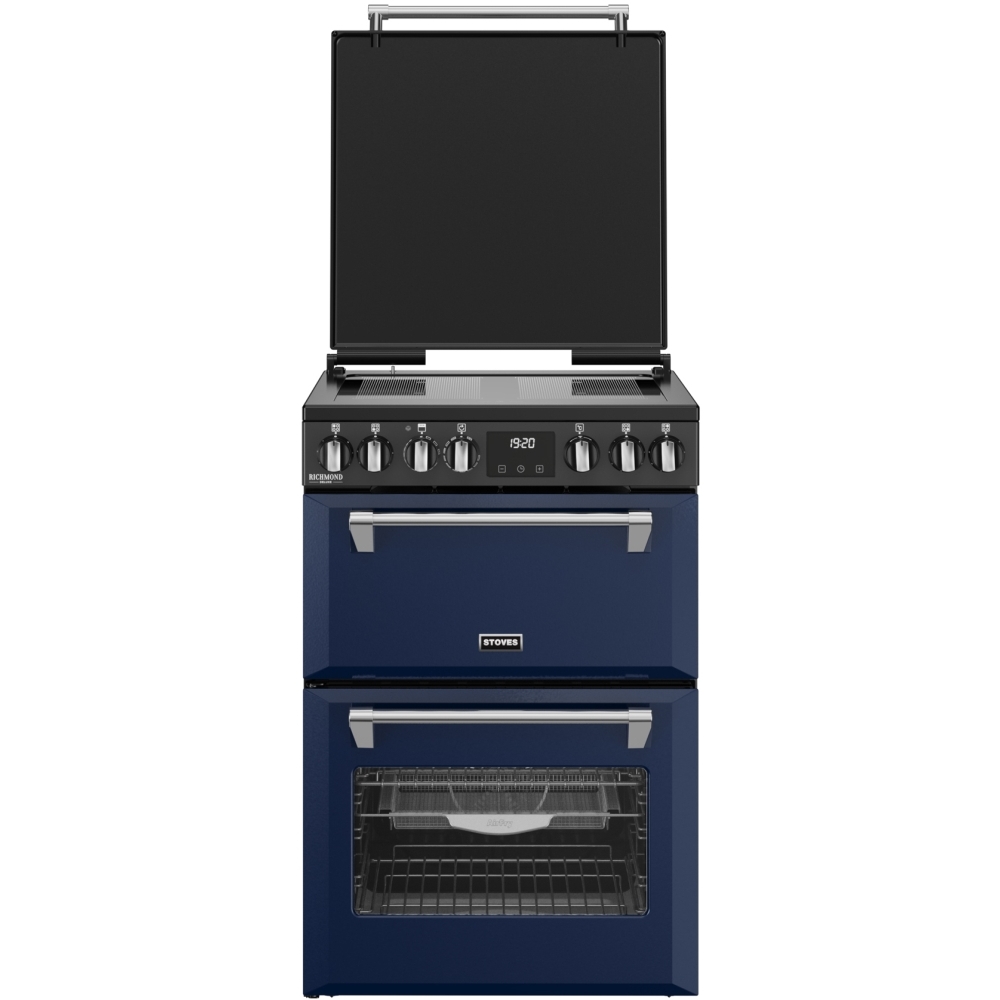 Stoves DX MRA RICH 60Ei RTY MBL Induction Electric Cooker with Double Oven, Blue, A Rated