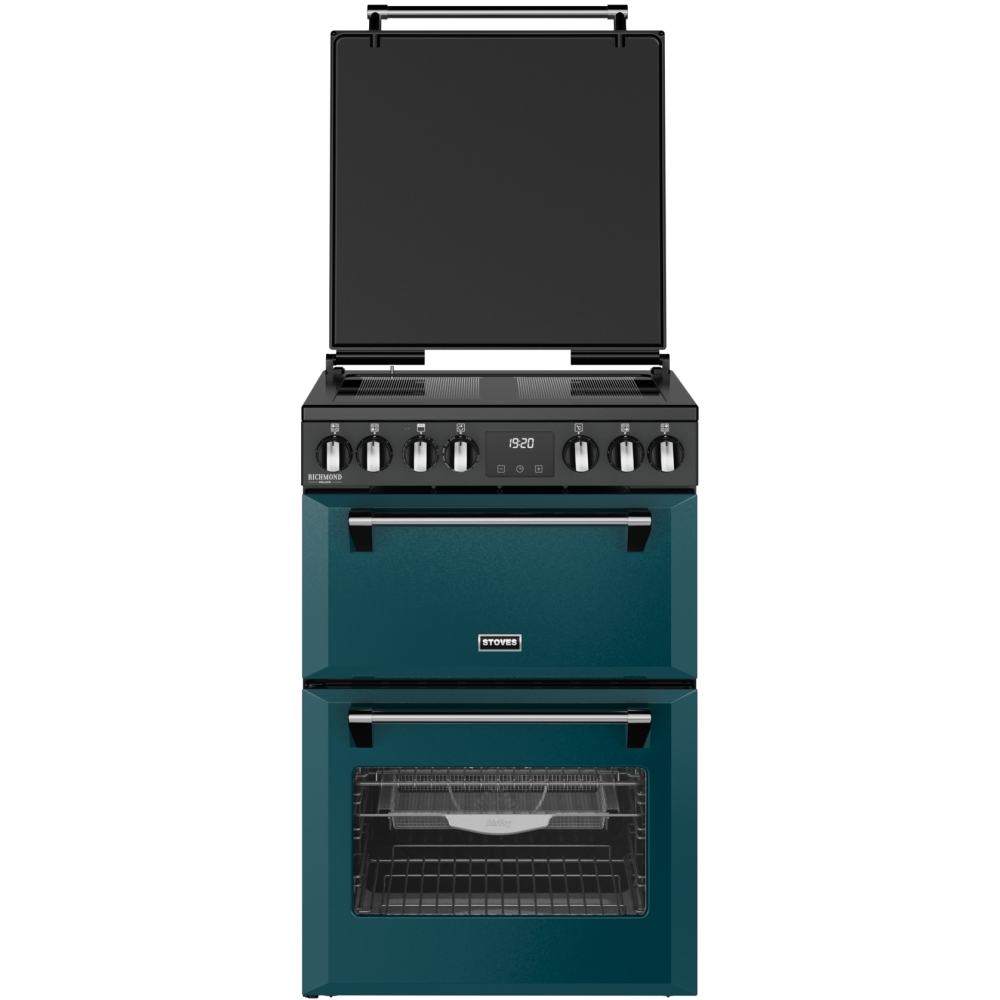 Stoves DX MRA RICH 60Ei RTY DMA Induction Electric Cooker with Double Oven, Green, A Rated