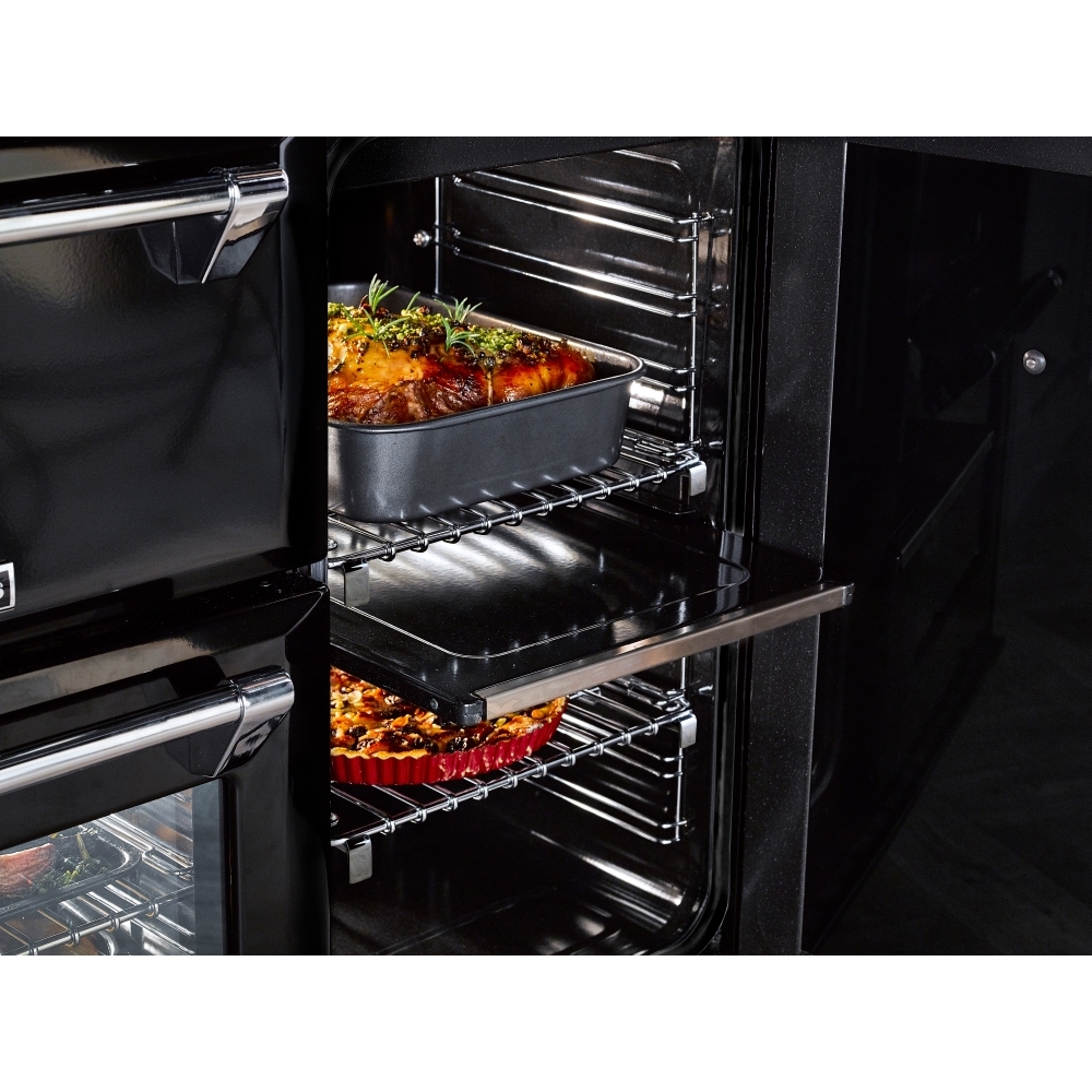 Stoves DX RCA RICH 90DF DMA 90cm Dual Fuel Range Cooker, Deep Marine, Green, A Rated