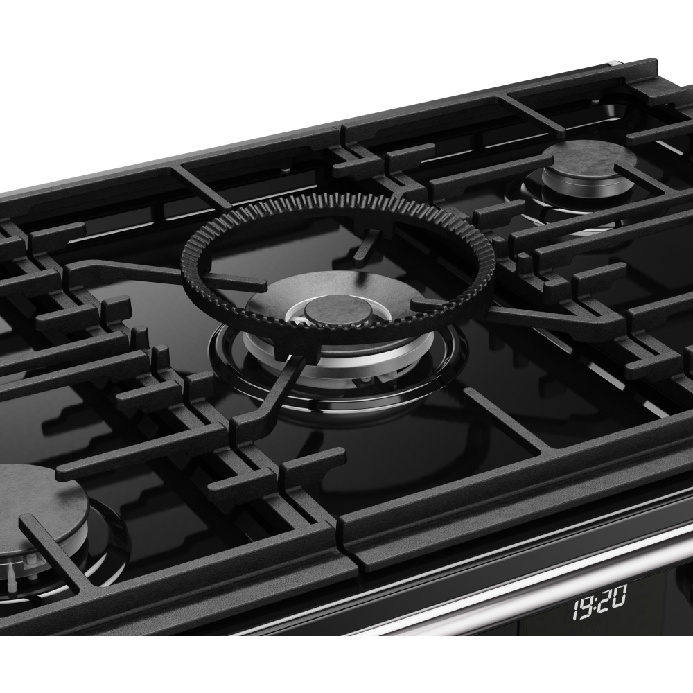 Stoves DX RCA RICH 90DF GAR 90cm Dual Fuel Range Cooker, Garnet Red, A Rated