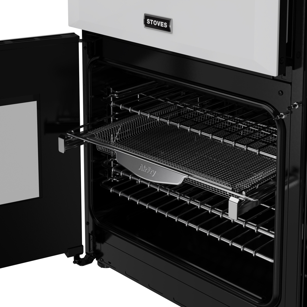 Stoves DX RCA RICH 90Ei RTY IWH 90cm Induction Range Cooker, Ice White, A Rated