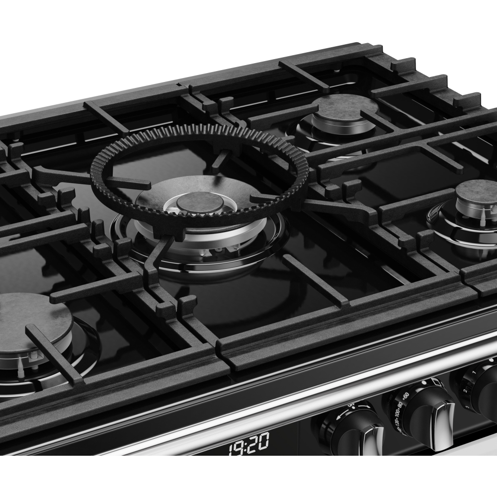 Stoves DX RCA RICH 100DF IWH 100cm Dual Fuel Range Cooker, Ice White, A Rated