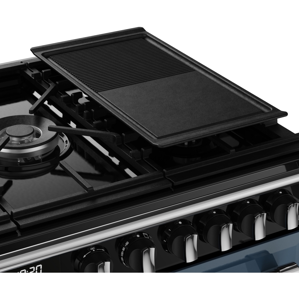 Stoves DX RCA RICH 100DF TWB 100cm Dual Fuel Range Cooker, Twilight Blue, A Rated