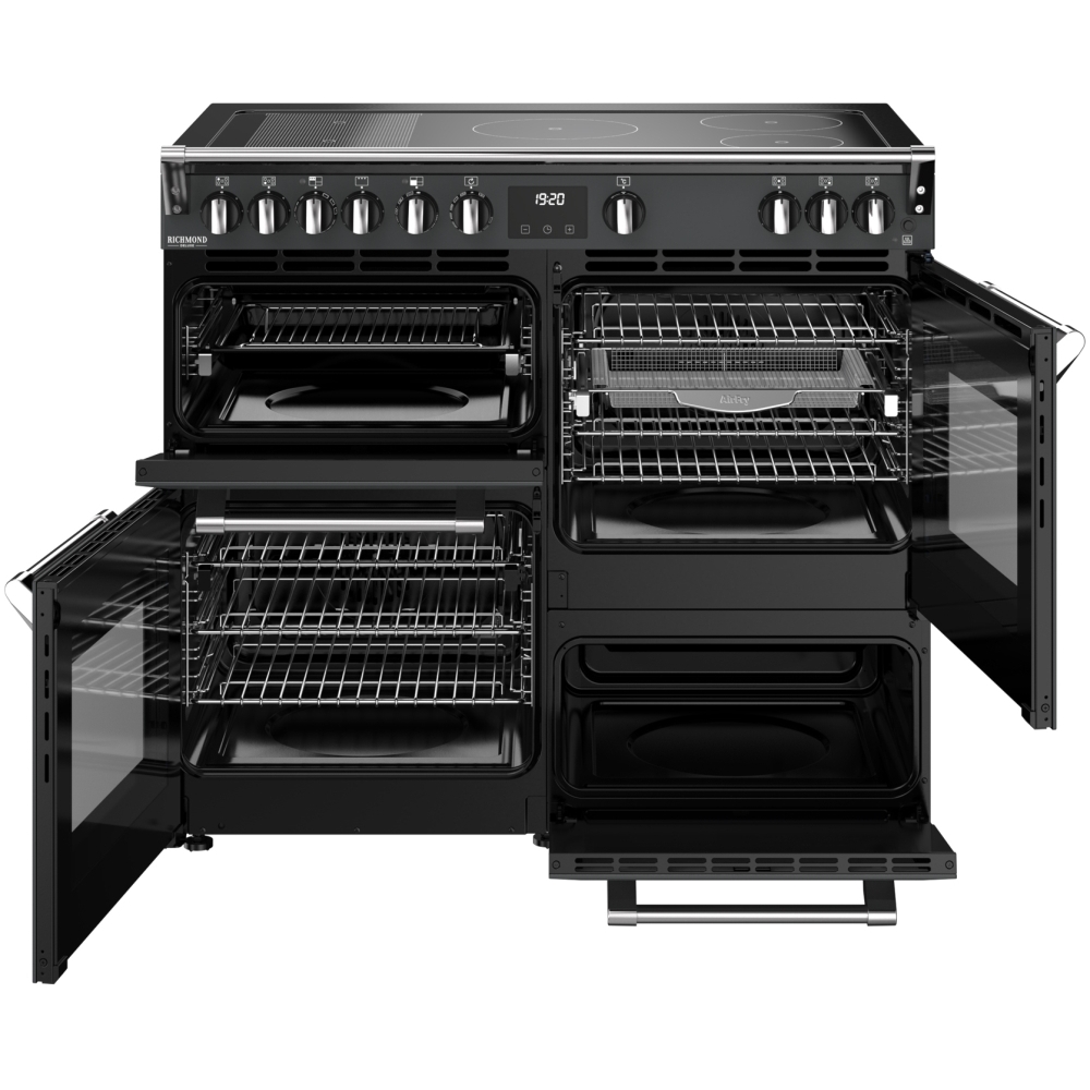 Stoves DX RCA RICH 100Ei RTY AGR 100cm Induction Range Cooker, Anthracite Grey, A Rated