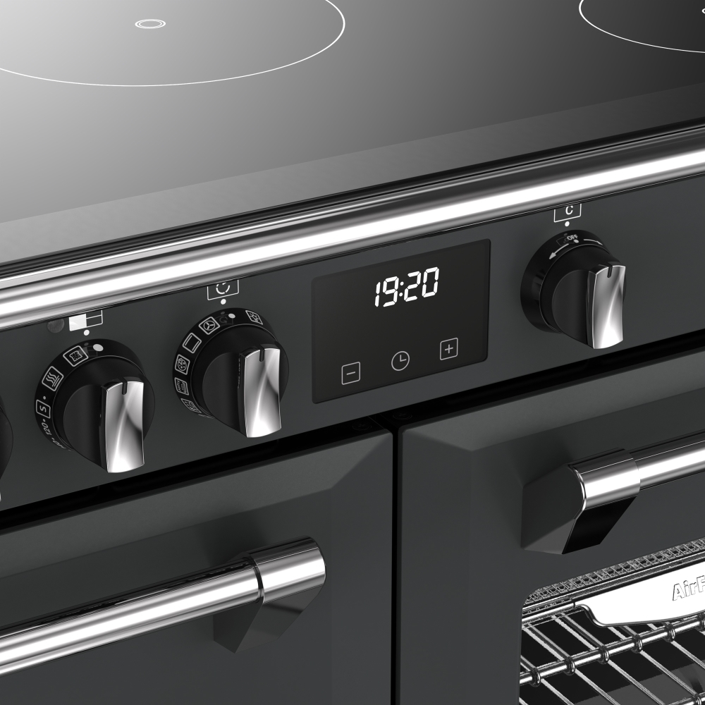 Stoves DX RCA RICH 100Ei RTY AGR 100cm Induction Range Cooker, Anthracite Grey, A Rated