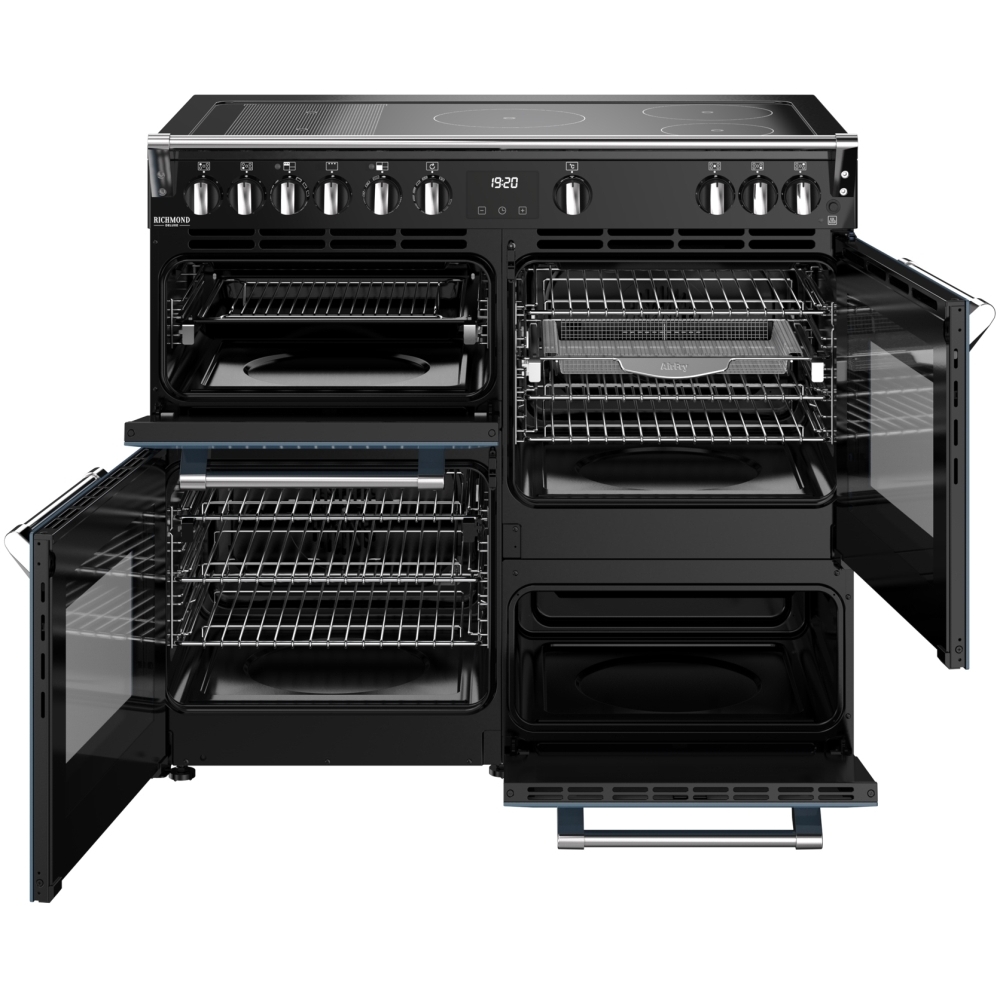 Stoves DX RCA RICH 100Ei RTY TWB 100cm Induction Range Cooker, Twilight Blue, A Rated