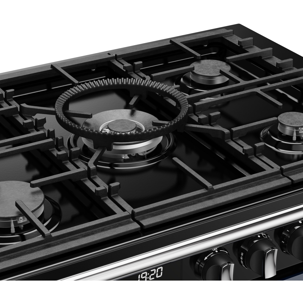 Stoves DX RCA RICH 110DF MBL 110cm Dual Fuel Range Cooker, Midnight Blue, A Rated
