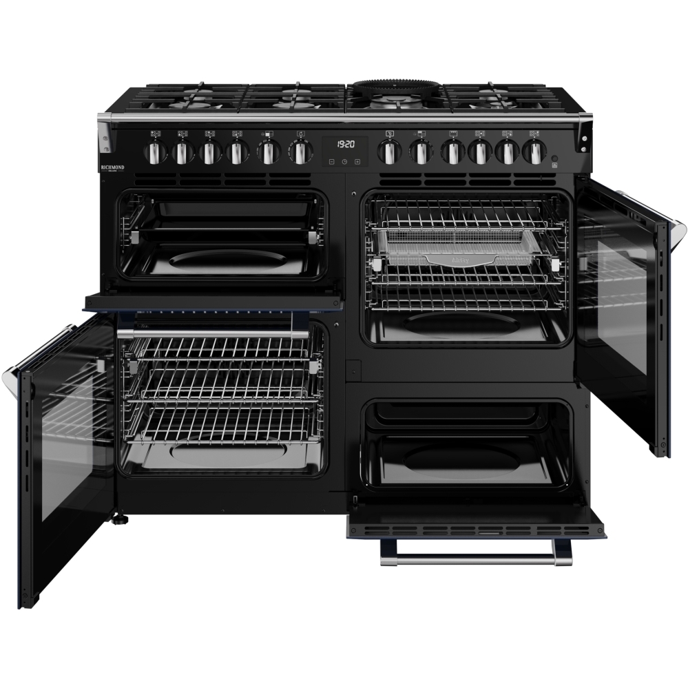 Stoves DX RCA RICH 110DF MBL 110cm Dual Fuel Range Cooker, Midnight Blue, A Rated