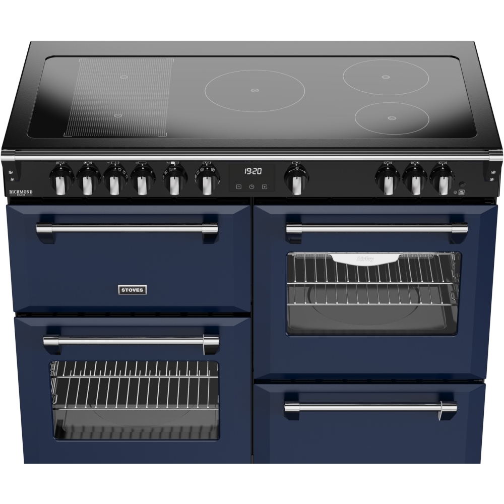 Stoves DX RCA RICH 110Ei RTY MBL 110cm Dual Fuel Range Cooker, Midnight Blue, A Rated