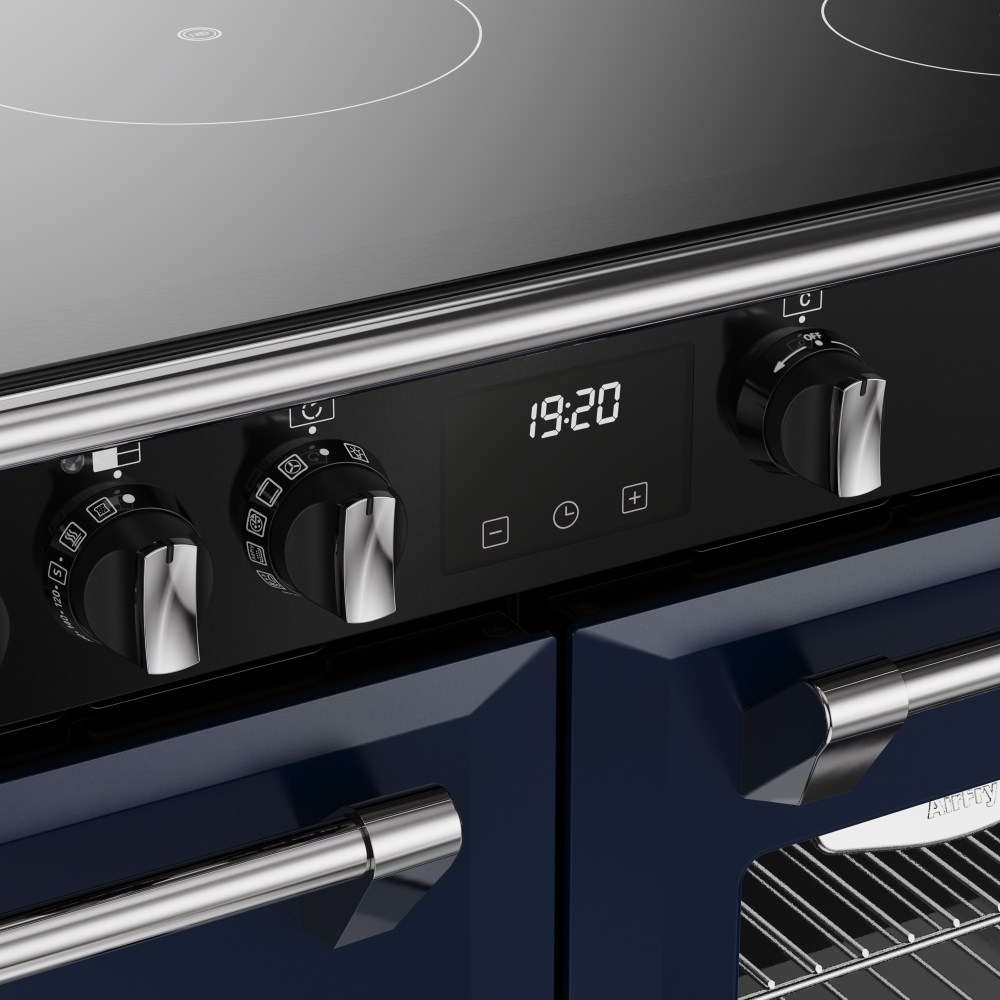 Stoves DX RCA RICH 110Ei RTY MBL 110cm Dual Fuel Range Cooker, Midnight Blue, A Rated
