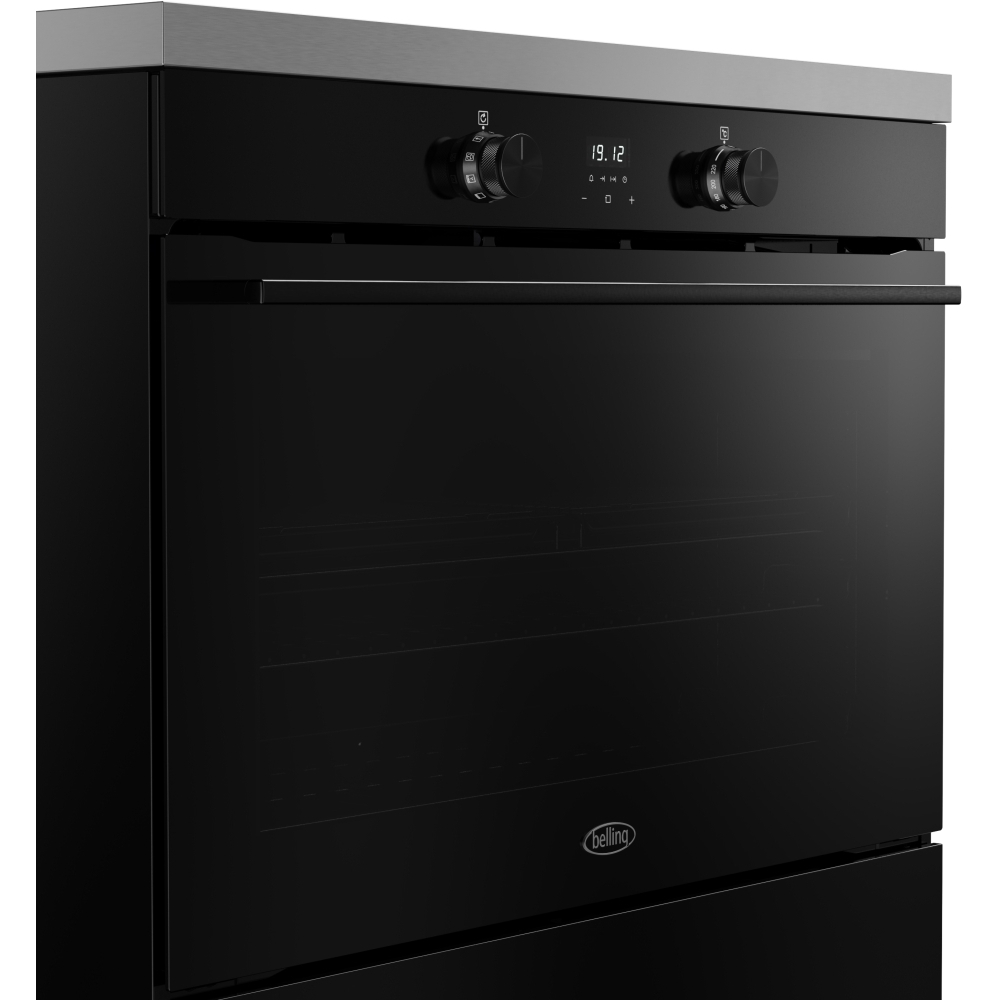 Belling BEL RCA VISION SGL 90cm Induction Range Cooker, Black, A Rated