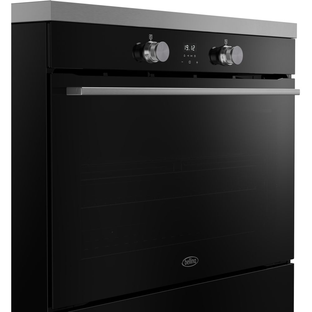 Belling BEL RCA VISION SGL 90cm Induction Range Cooker, Black, A Rated