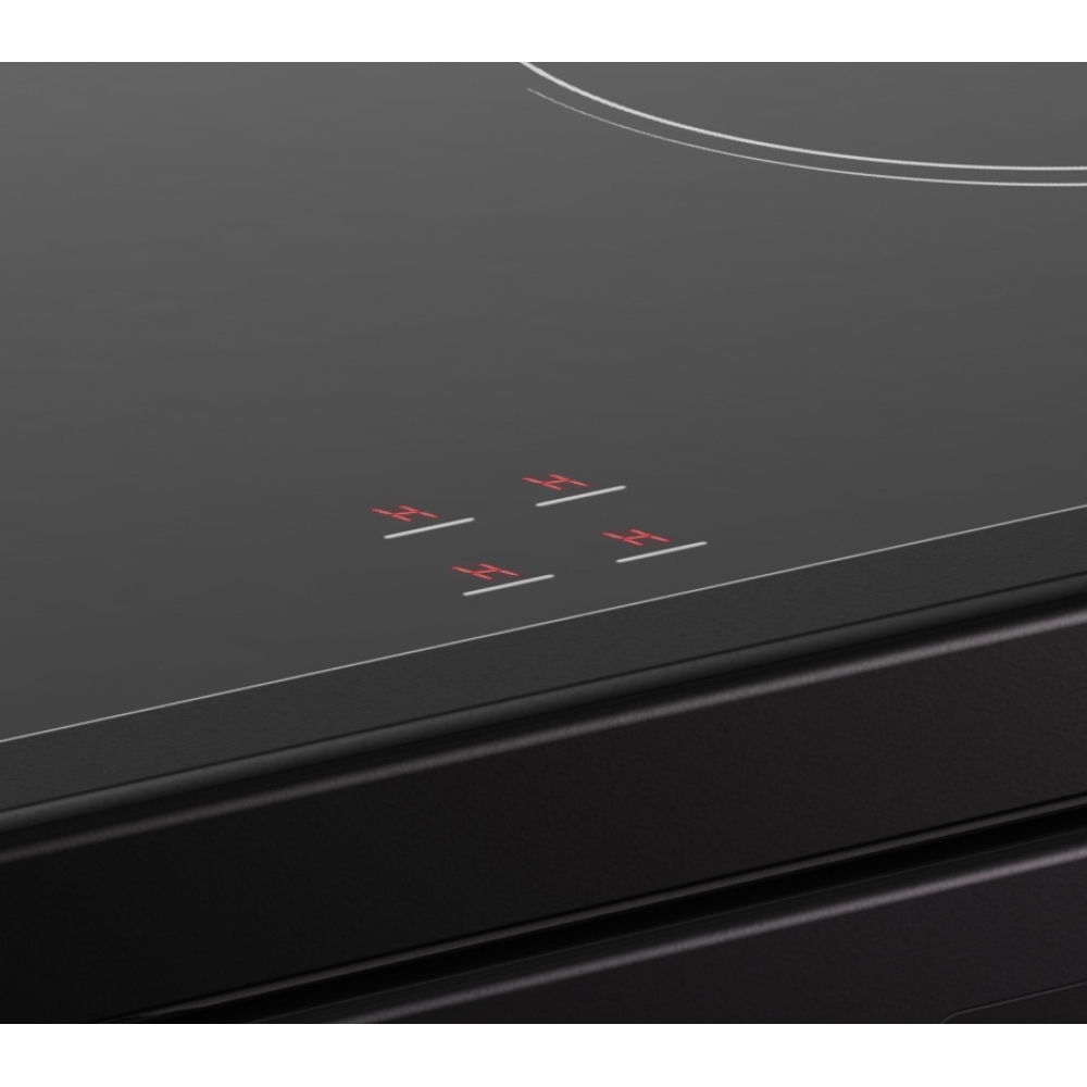 Belling FSA VISION SGL Induction Electric Cooker with Single Oven, Black, A Rated