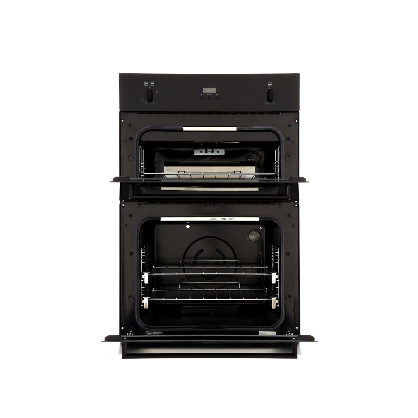Buy Stoves SGB900PS Black Double Built In Gas Oven (444440837) Marks