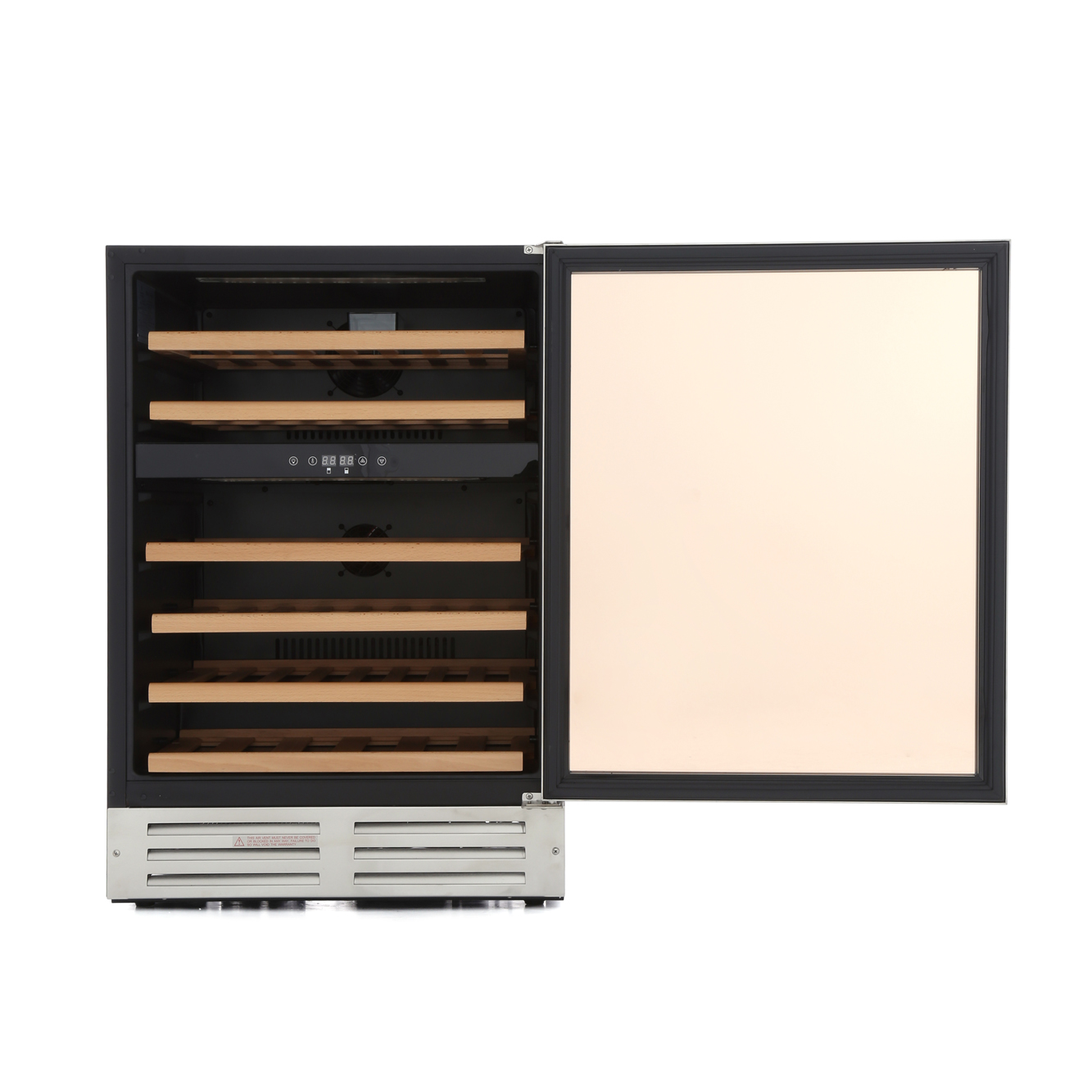 Stoves 600WC Mk2 Stainless Steel Wine Cooler, G Rated