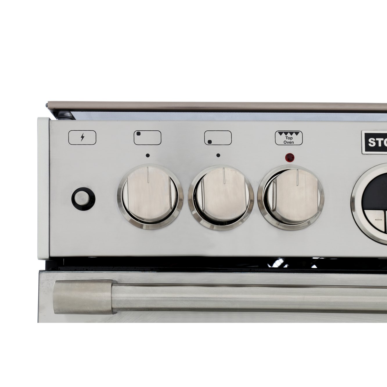 Stoves Sterling 600DF Stainless Steel Dual Fuel Cooker with Double Oven, A Rated (444440989