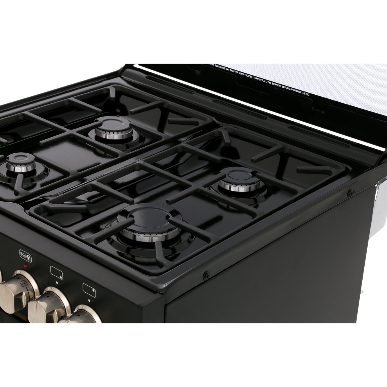 Stoves Sterling 600DF Black Dual Fuel Cooker with Double Oven, A Rated (444440990) Marks