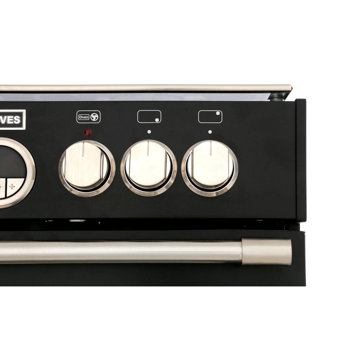 Stoves Sterling 600DF Black Dual Fuel Cooker with Double Oven, A Rated (444440990) Marks