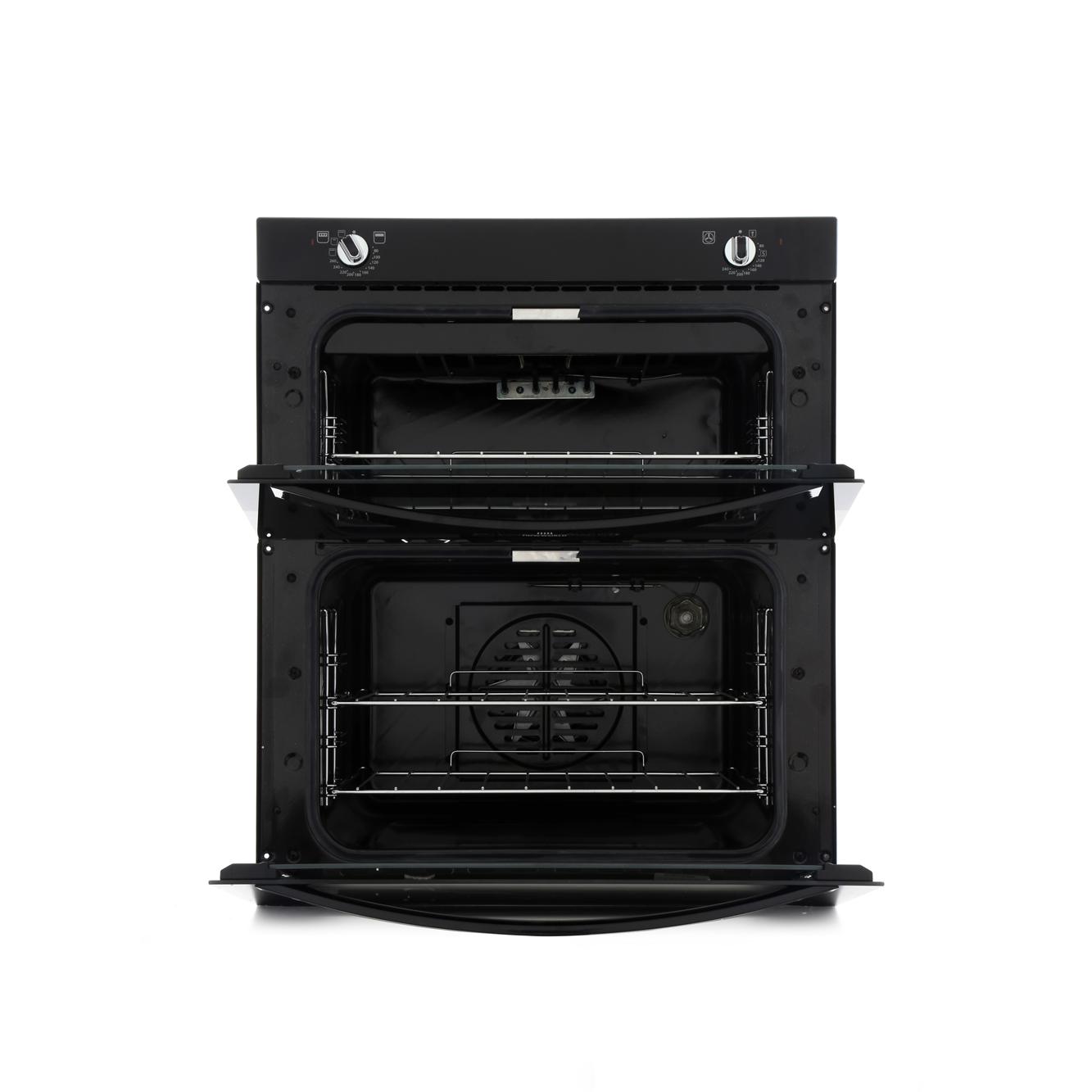 Buy New World NW701DO Black Double Built Under Electric Oven (444441486