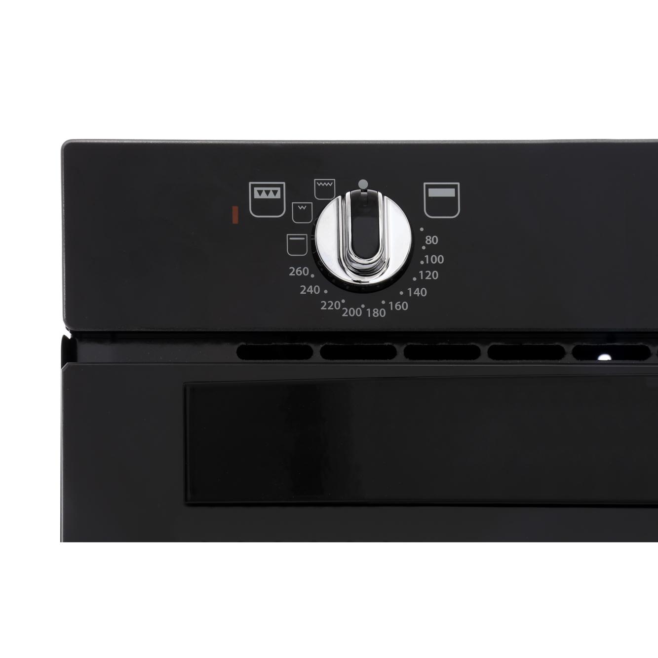 Buy New World NW701DO Black Double Built Under Electric Oven (444441486