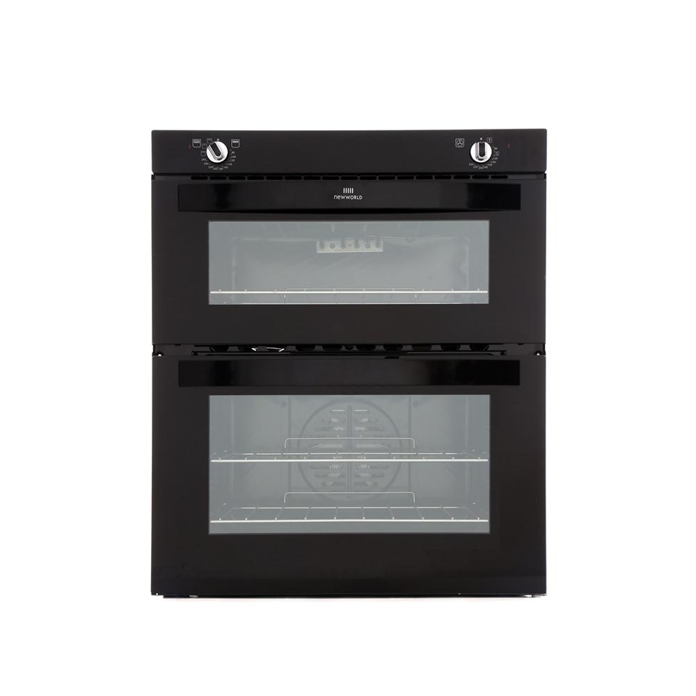 Buy New World NW701DO Black Double Built Under Electric Oven (444441486