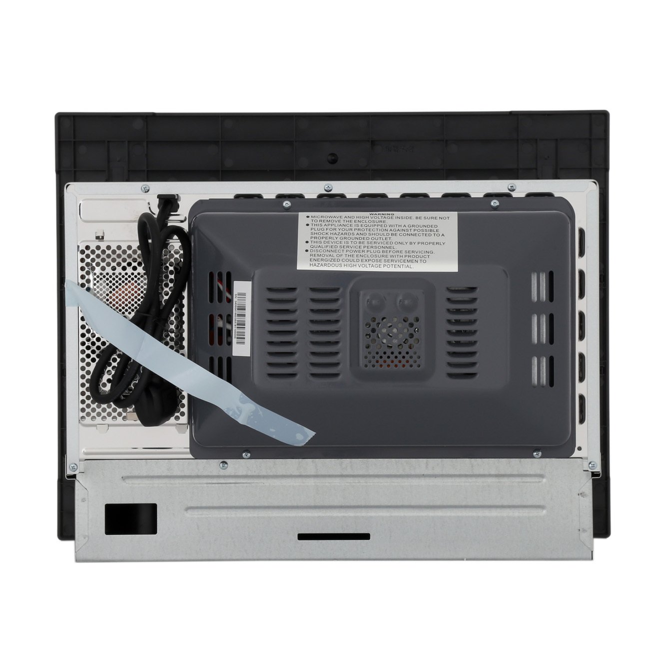 Belling BIMW60 Built-In Microwave, Stainless Steel