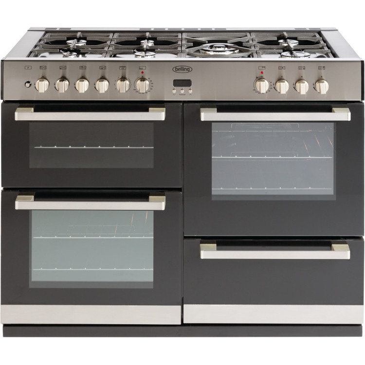 Buy Belling DB4 110DF Stainless Steel 110cm Dual Fuel Range Cooker
