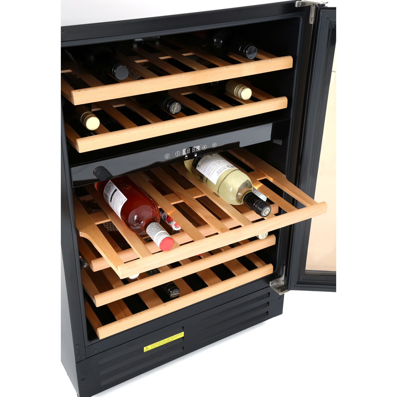 Stoves 600BLKWC Wine Cooler, Black, G Rated