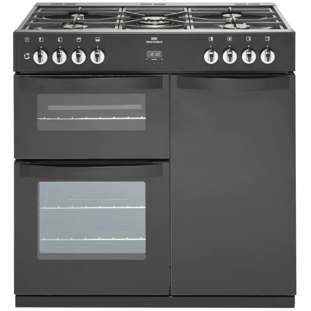 Buy New World Vision 900G Black 90cm Gas Range Cooker (444443602