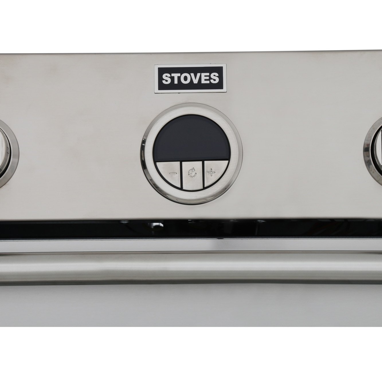 Stoves Sterling 600MFTi Stainless Steel Induction Electric Cooker with Double Oven, A Rated