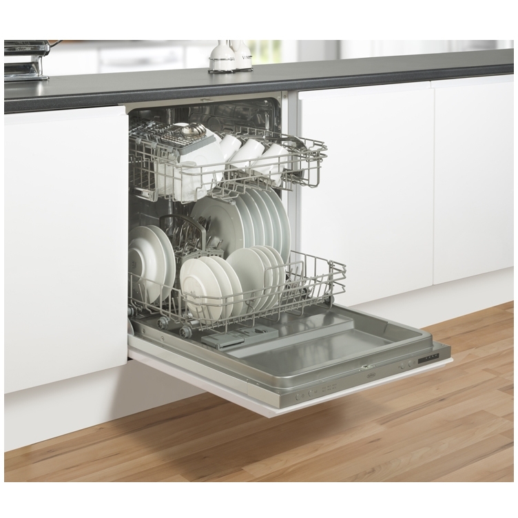 Belling IDW60 Fully Integrated Dishwasher, 14 Place Settings, D Rated