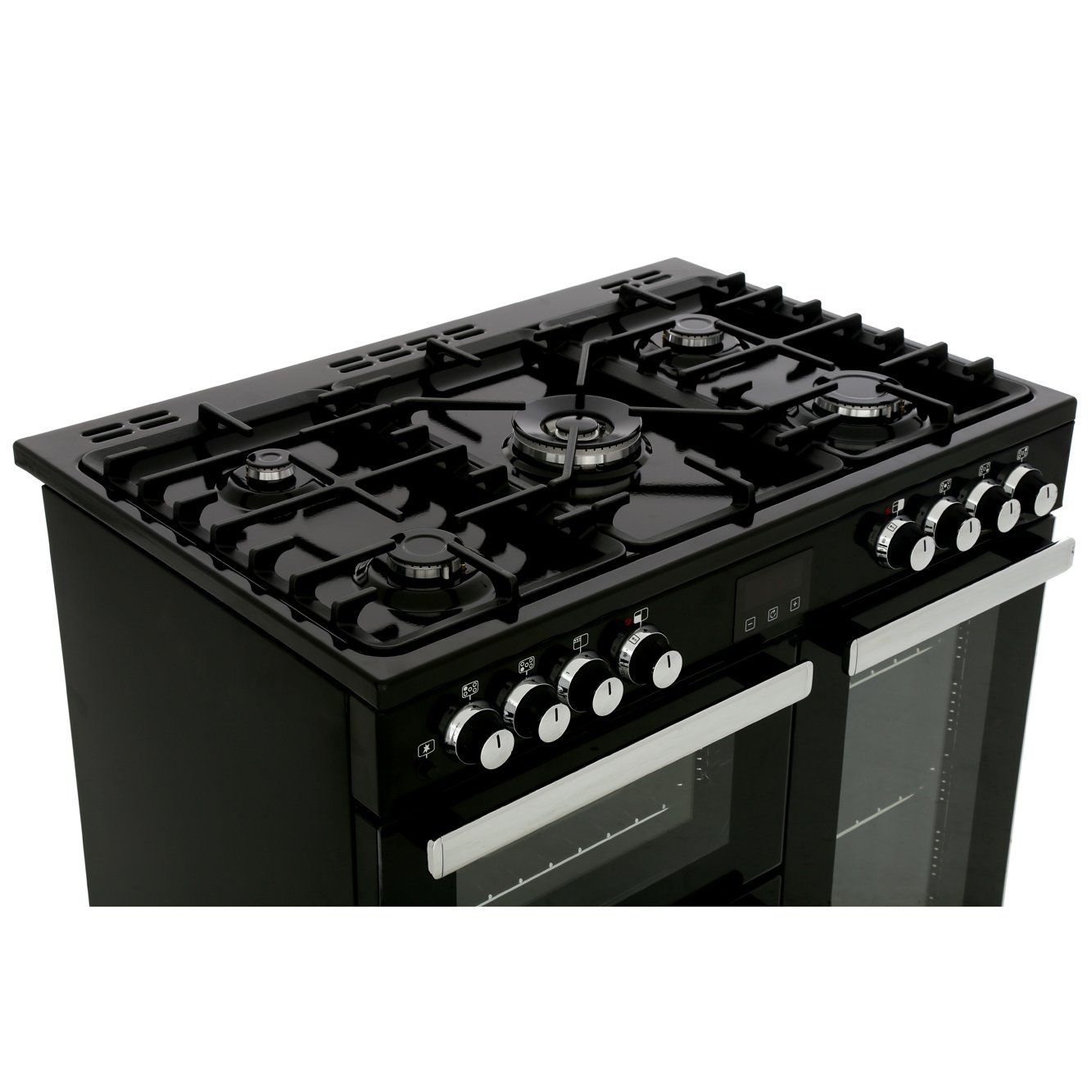 Buy Belling Cookcentre 90DFT Black 90cm Dual Fuel Range Cooker