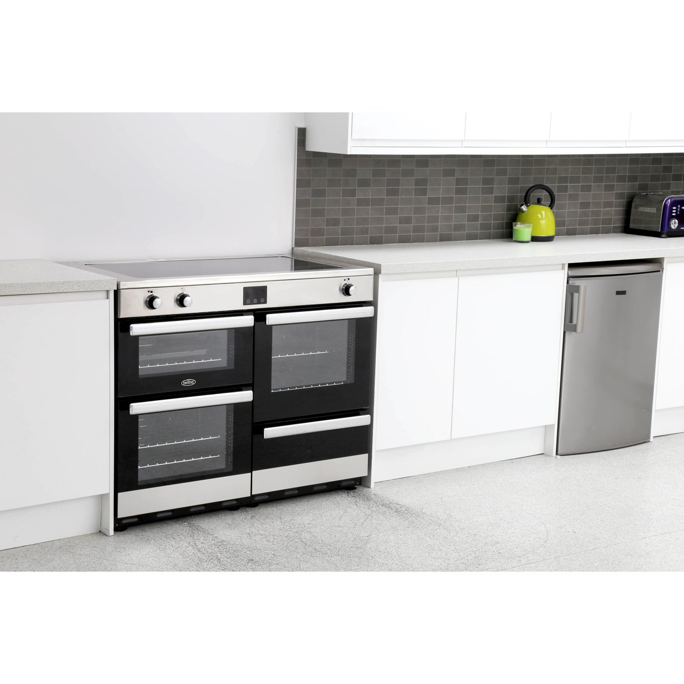 Buy Belling Cookcentre 110Ei Stainless Steel 110cm Electric Induction