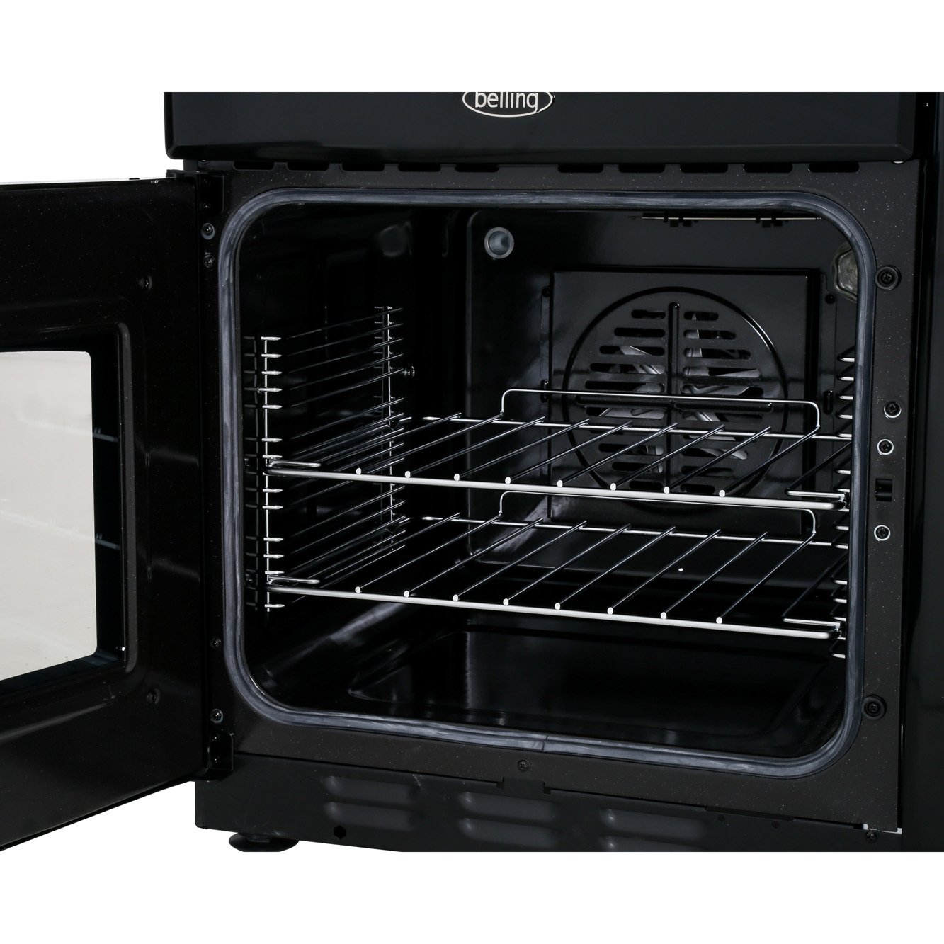 Buy Belling Farmhouse 90Ei Black 90cm Electric Induction Range Cooker (444444130) Marks Electrical