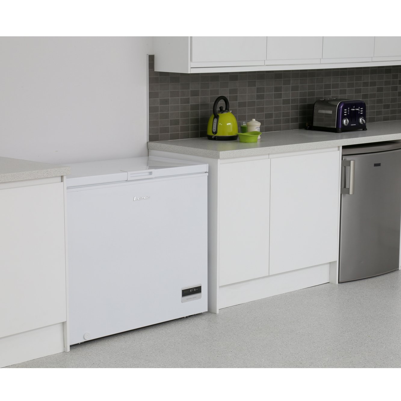 Buy Lec CF200LW MK2 Chest Freezer (444444368) White Marks Electrical
